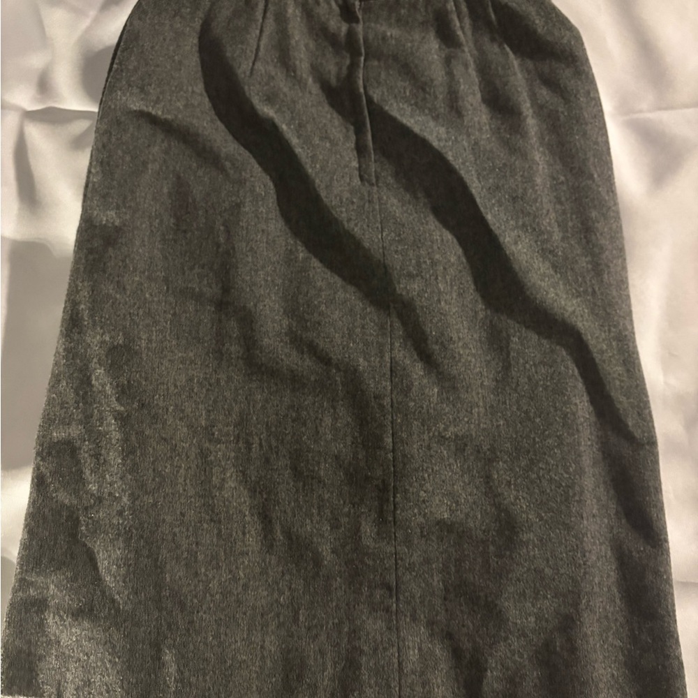 Chic Charcoal Women's Pencil Skirt